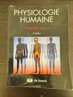 Physiologie humaine - Lauralee Sherwood, Ophalen, Gelezen, Hoger Onderwijs, Sherwood