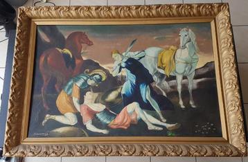 Groot Schilderij Wagemans beschikbaar voor biedingen
