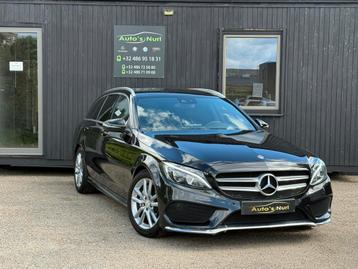 Mercedes-benz c200d amg 2018 automaat  xenon 12M GARANTIE. beschikbaar voor biedingen