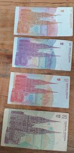 4 oude bankbiljetten Kroatië, Postzegels en Munten, Ophalen, Overige landen, Setje