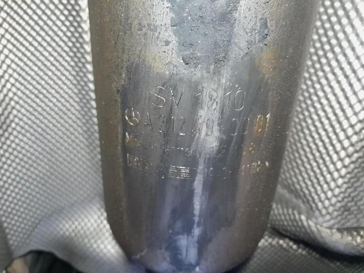 UITLAAT MIDDENDEMPER Mercedes-Benz C (W204) (A2124910001), Auto-onderdelen, Uitlaatsystemen, Mercedes-Benz, Gebruikt