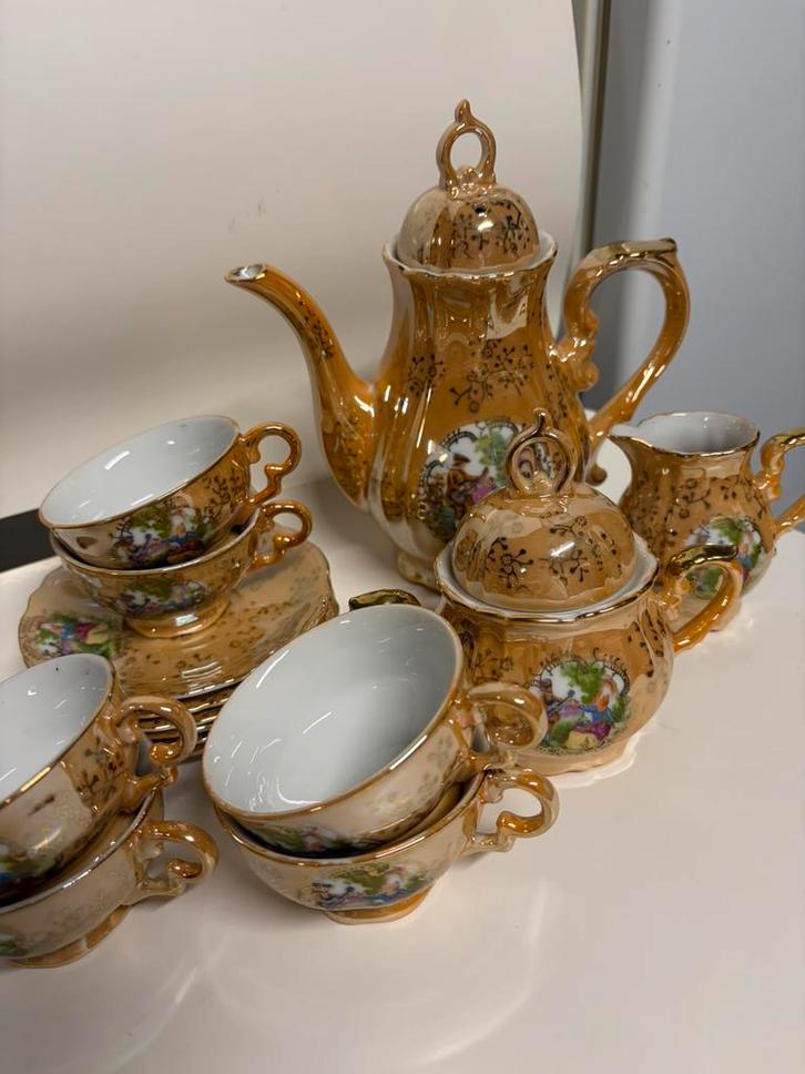 Theeservies, Antiquités & Art, Antiquités | Services (vaisselle) complet, Enlèvement