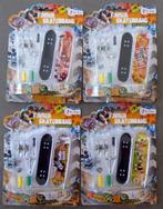 Set van 4 Finger Skateboard-pakketten met accessoires, Ophalen of Verzenden, Nieuw