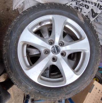 4 Velgen met winterbanden maat 205/55 R16 beschikbaar voor biedingen