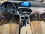 BMW 518 dA Automaat G30 360 Camera Leder LED Garantie, Auto's, Te koop, Berline, Gebruikt, Beige