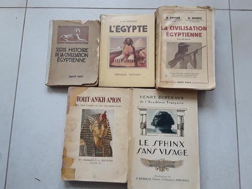 Lot de 5 livres sur l'Égypte, Boeken, Overige Boeken, Gelezen, Ophalen of Verzenden