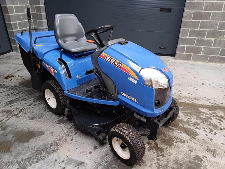 Iseki sxg216 diesel 16cv tva récupérable, Jardin & Terrasse, Tondeuses autoportées, Utilisé, 90 à 120 cm, Démarrage électrique