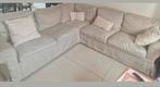 Canapé ikea angle - 2 housses beige et vert foncé, Enlèvement, Utilisé