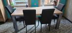 Tafel met 4 stoelen, Ophalen, Zo goed als nieuw