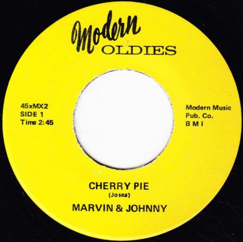 Doowop 45: Marvin & Johnny – Cherry Pie, CD & DVD, Vinyles Singles, Utilisé, Single, R&B et Soul, 7 pouces, Enlèvement ou Envoi