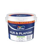 Levis Mur & Plafond Blanc MAT 10 L, Doe-het-zelf en Bouw, Verf, Beits en Lak, Ophalen, Wit, Nieuw, Verf