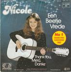 45T: Nicole: Een beetje vrede, Cd's en Dvd's, Vinyl | Nederlandstalig, Ophalen of Verzenden, Gebruikt, Overige formaten