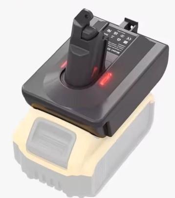 Dyson V6 V7 batterij adaptor voor dewalt 18v 20v beschikbaar voor biedingen