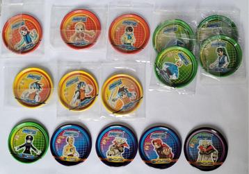Lot de 15 tazos en métal Megaman, Envoi, Olympique, Autres types