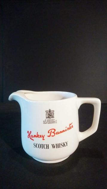HANKY BANNISTER - SCOTCH WHISKEY water pitcher / kan