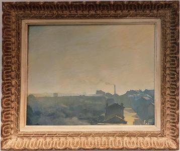 Tableau impressionniste signé  beschikbaar voor biedingen