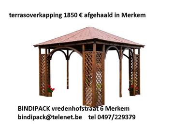 auvent de jardin de luxe pour pergola (2 pièces supplémentai, Enlèvement, Neuf, Pavillon de jardin