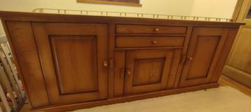 Charmant commode art déco en bois massif, 25 à 50 cm, 200 cm ou plus, Moins de 100 cm, Comme neuf