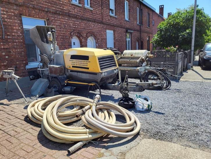 2x TURBOSOL CHAPEPOMP & LANCY PH9R isolasie & beton, Zakelijke goederen, Machines en Bouw | Pompen en Compressoren, Ophalen of Verzenden