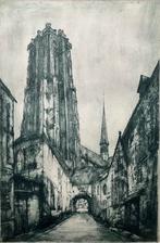 Ets Tony-Luc Blickx (1926-2000) Mechelen, Antiek en Kunst, Kunst | Etsen en Gravures, Ophalen