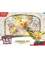 Pokemon Scarlet & Violet 151 Zapdos EX Box, Nieuw, Overige typen, Foil, Verzenden