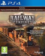 Railway Empire, Games en Spelcomputers, Games | Sony PlayStation 4, Gebruikt, 1 speler, Ophalen of Verzenden, Vanaf 3 jaar