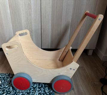Educo Houten poppenwagen beschikbaar voor biedingen