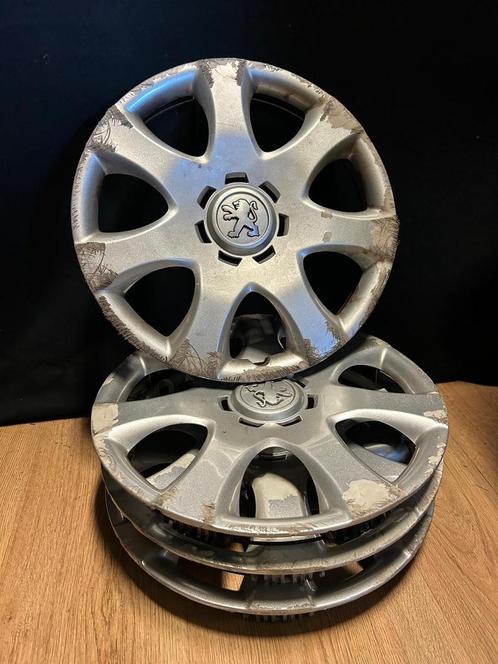 Peugeot 107 Wieldoppenset - Origineel, Auto diversen, Wieldoppen, Gebruikt, Ophalen of Verzenden