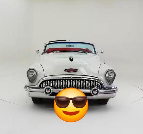 Buick Roadmaster Skylark Cabriolet 1953 – Véritable voiture, Auto's, Buick, Bedrijf, Skylark, Cabriolet, 2 deurs, Automaat, Ophalen
