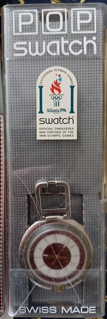 SWATCH Pop PUK100 Sveglia + support sur bureau, neuve, boite, Verzamelen, Overige Verzamelen, Nieuw, Ophalen of Verzenden