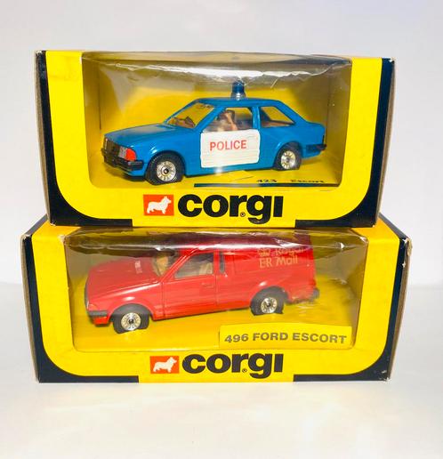 Corgi Toys Escort / Ford Escort, Hobby en Vrije tijd, Modelauto's | 1:43, Nieuw, Auto, Corgi, Verzenden