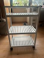 Witte trolley, Huis en Inrichting, Keuken | Keukenelementen, Ophalen, Minder dan 50 cm, Gebruikt, 25 tot 50 cm