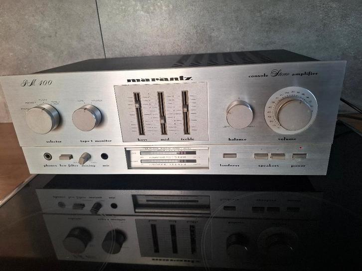 Marantz PM400 stereoversterker, Audio, Tv en Foto, Versterkers en Ontvangers, Gebruikt, Stereo, Minder dan 60 watt, Marantz, Ophalen of Verzenden