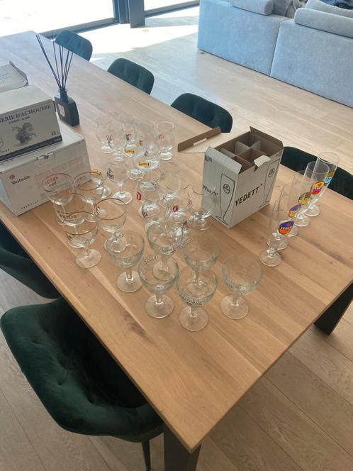 Lot diverse bierglazen, Verzamelen, Glas en Drinkglazen, Zo goed als nieuw, Bierglas, Ophalen