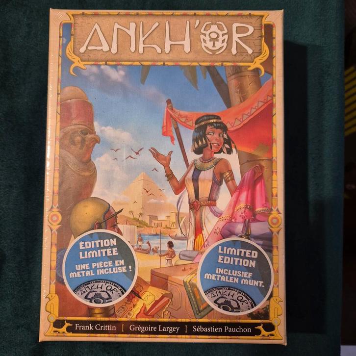 Ankh'or Limited Edition! - Nieuw  ongeopende verpakking, Hobby en Vrije tijd, Gezelschapsspellen | Bordspellen, Nieuw, Drie of vier spelers