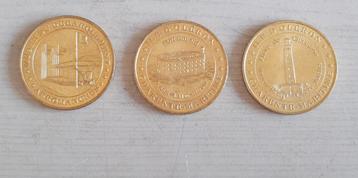 3 x Monnaie de Paris, Souvenirmedaillons 2001 beschikbaar voor biedingen