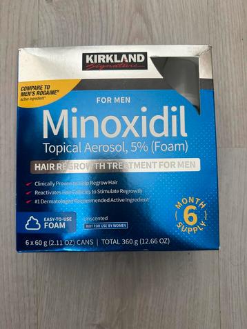Mioxidil Foam (6 flessen) beschikbaar voor biedingen