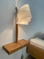 Domus Flaks lamp met tablet in eik, Ophalen, Zo goed als nieuw, Hout, Modern eco