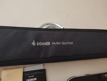 Guitare électrique Donner Hush Guitar beschikbaar voor biedingen