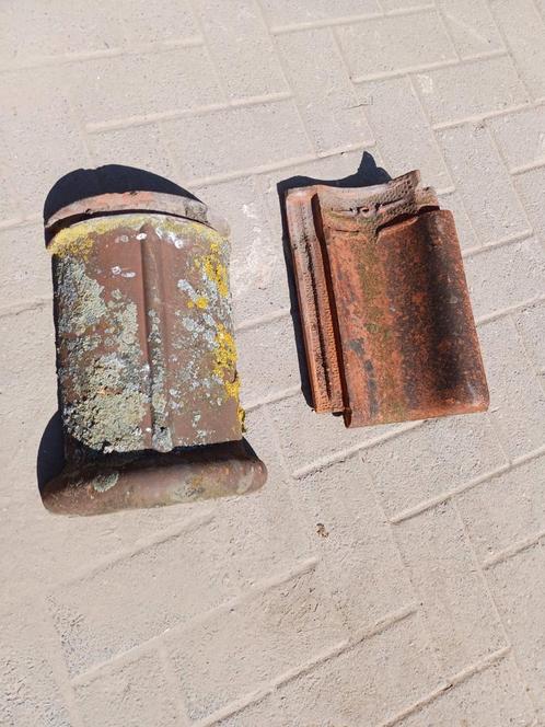 Dakpannen en hulpstukken; Vlaamse pan 401, Ster&Pottelberg, Doe-het-zelf en Bouw, Dakpannen en Dakbedekking, Gebruikt, Dakpannen