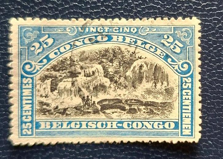 Postzegel Belgisch Congo OBP 67, Postzegels en Munten, Postzegels | Europa | België, Gestempeld, Gestempeld, Ophalen of Verzenden