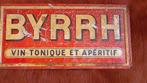 Zeldzaam reclamebord BYRRH 1934, Verzamelen, Ophalen of Verzenden, Gebruikt, Reclamebord