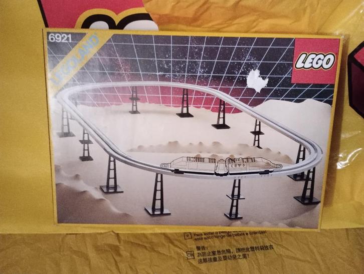 LEGO - 6921 - Monorail Accessory Track, Kinderen en Baby's, Speelgoed | Duplo en Lego, Gebruikt, Lego, Complete set, Ophalen of Verzenden