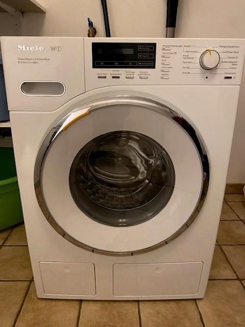 Miele WMH721 WPS - 8 kg - 1600tpm, Elektronische apparatuur, Wasmachines, Gebruikt, Voorlader, 8 tot 10 kg, 85 tot 90 cm, 1200 tot 1600 toeren