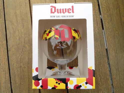 Duvel tritan onbreekbare glazen EK 2020 in doosje. nieuw, Collections, Marques de bière, Neuf, Verre ou Verres, Duvel, Enlèvement ou Envoi