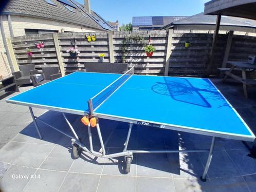 pingpongtafel + robot Joola, Sport en Fitness, Tafeltennis, Zo goed als nieuw, Tafel Outdoor, Inklapbaar, Verrijdbaar, Ophalen