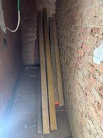 4 houten metsprofielen 240 a 295 cm, Ophalen, Gebruikt