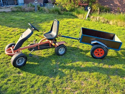 Gocart en aanhangwagen gocart, Diversen, Overige Diversen, Gebruikt, Ophalen