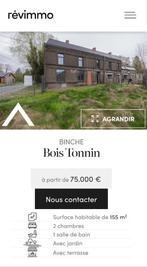 Vente immobilière, Immo, Maisons à vendre, Epinois, 155 m², 2 pièces, Province de Hainaut