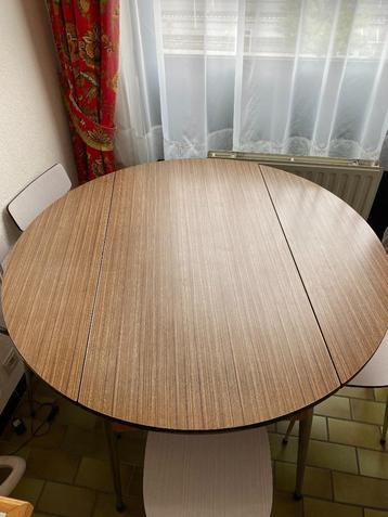 table et 6 chaises en formica (années 60), Enlèvement, Comme neuf